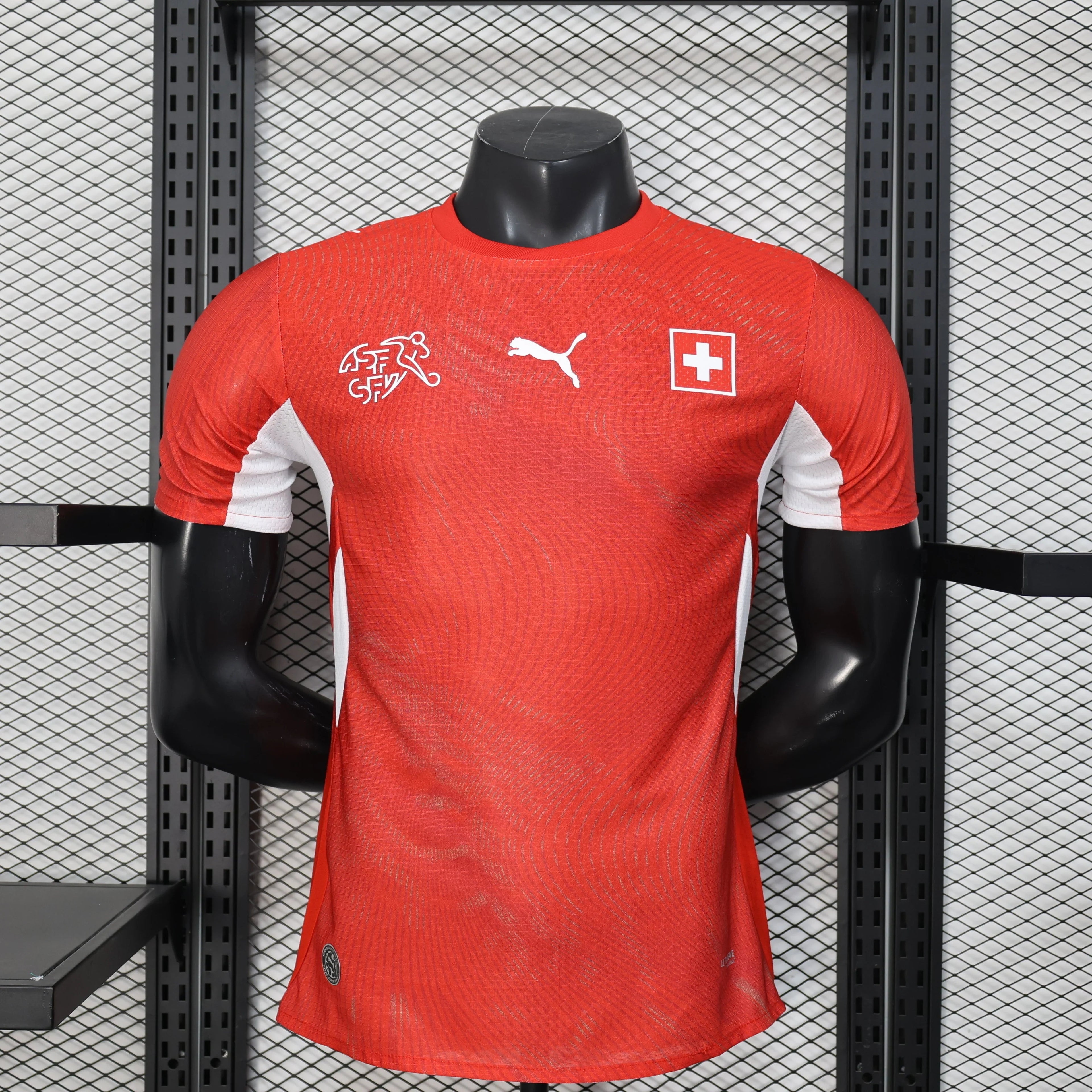 Maillot Suisse Coupe du Monde 2026, vue de face