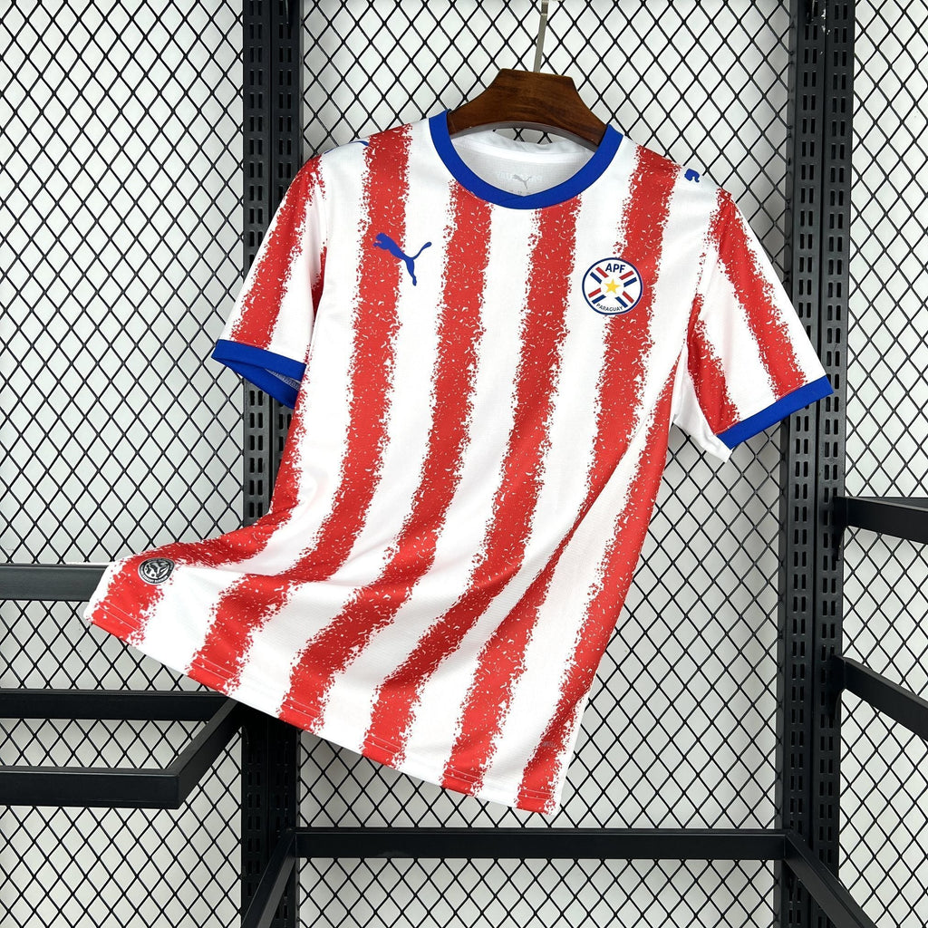 Maillot Paraguay Coupe du Monde 2026, vue de face