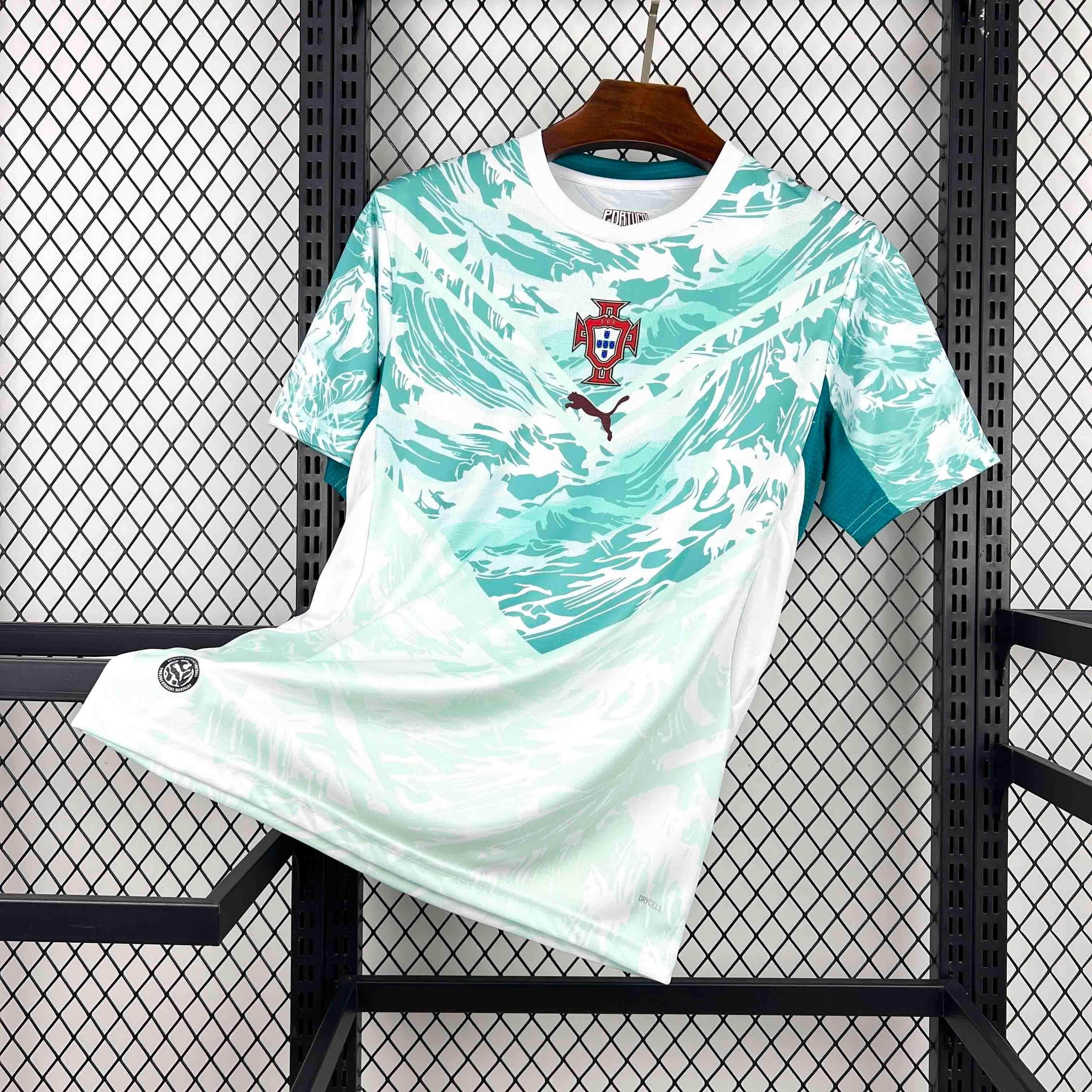 Maillot Portugal extérieur Coupe du Monde 2026, vue de face