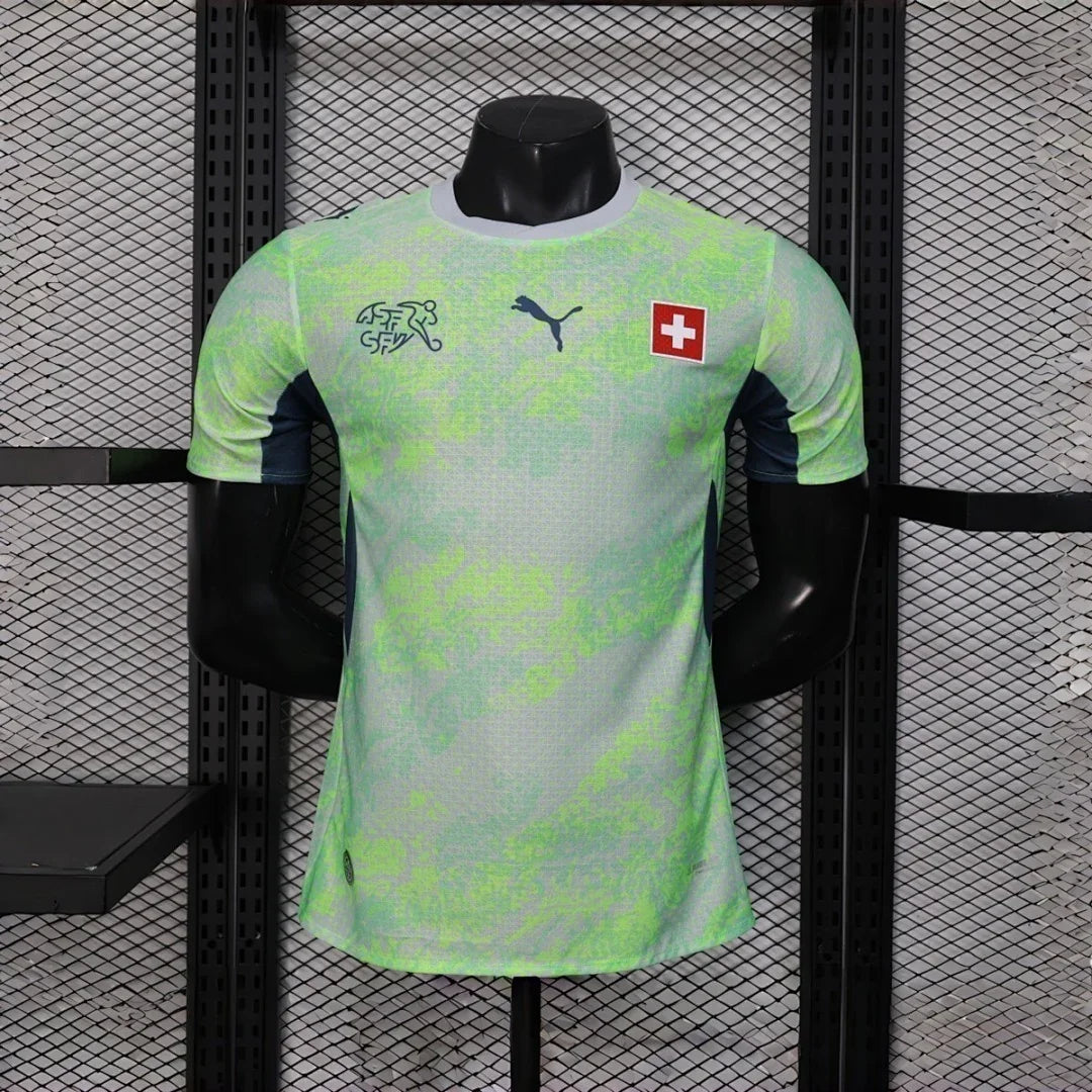 Maillot Suisse extérieur Coupe du Monde 2026, vue de face